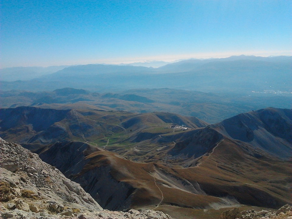 Panorama dal Gran Sasso